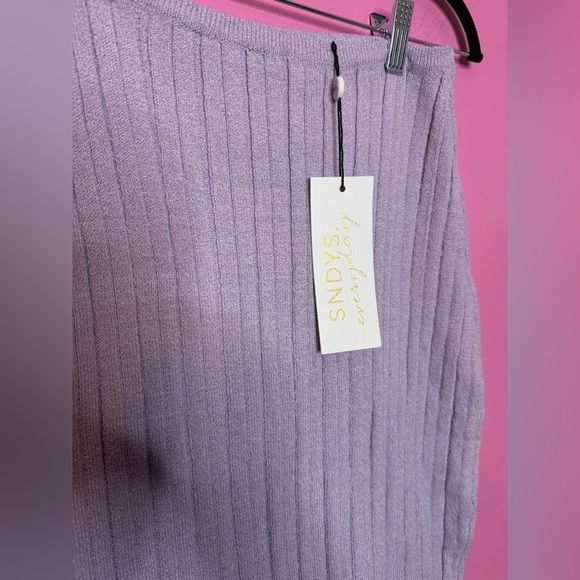 SNDYS Baha Midi Ribbed Skirt | Size XS - Picture 4 of 6